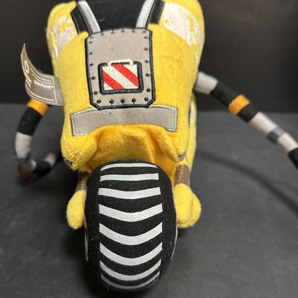 Borderlands 2 Claptrap Plush Figure CL4P-TP Yellow Robot Glitch Gearbox Sound - Picture 6 of 8